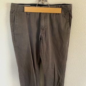 Volcom Size 33 Brown Pants